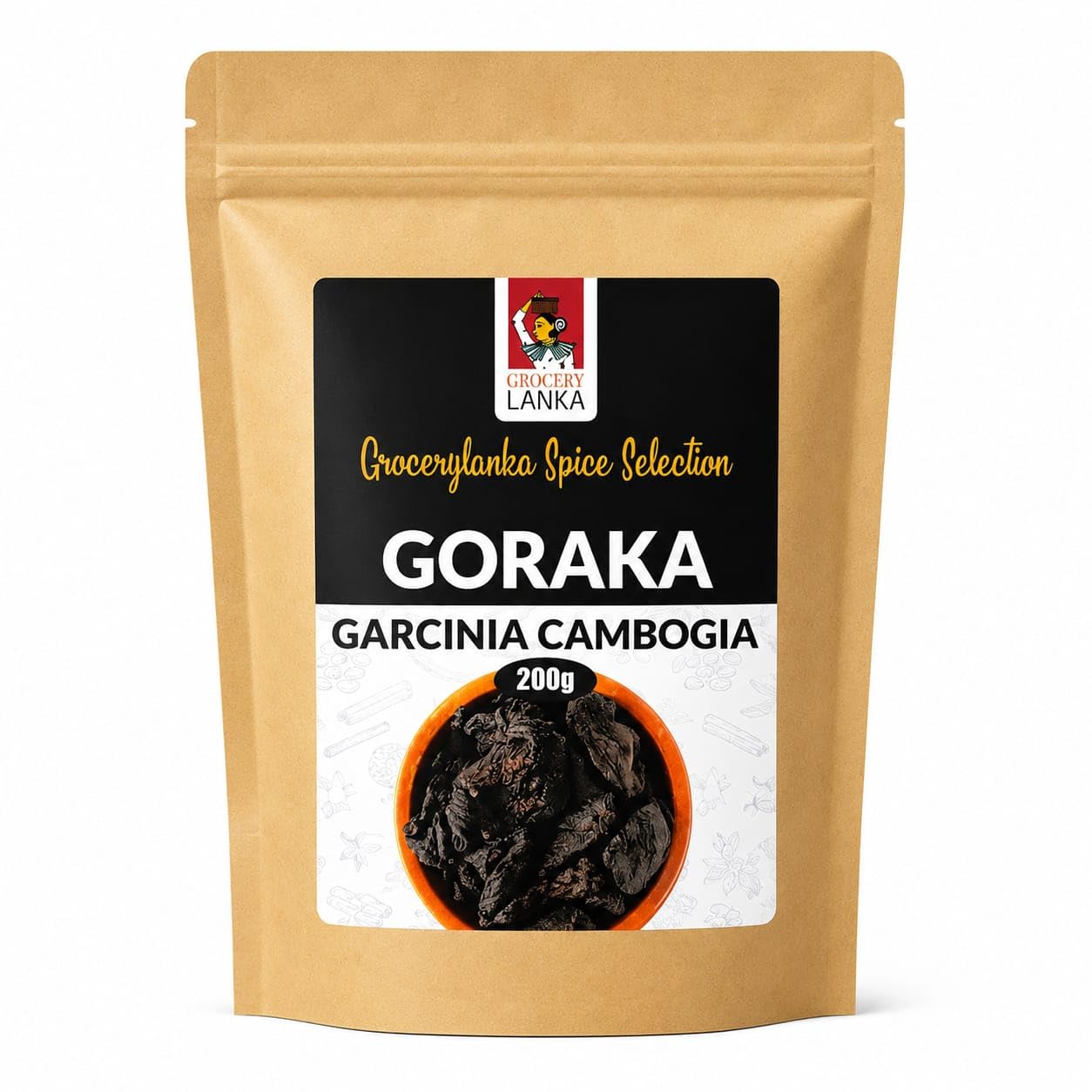 GARUDA TRIKAYA ガルーダ　トリカヤ Amazon.com : Goraka 200g (7oz), Dried Garcinia Cambogia, Natural
